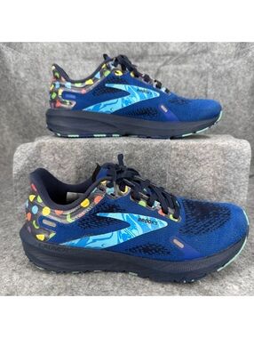 Brooks Launch 9 RMA Bowl O’ Cereal Limited Edition Shoes Blue Women Size 7 837